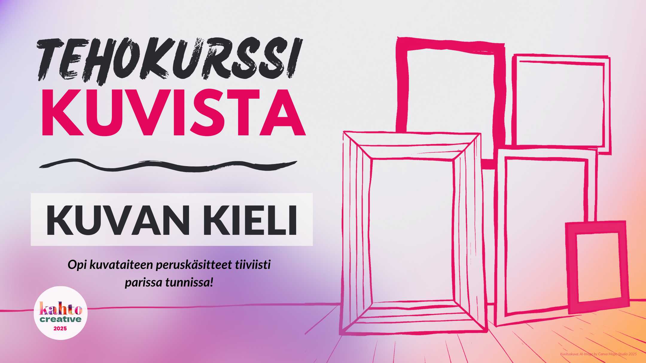 Tehokurssi kuvista kansikuva