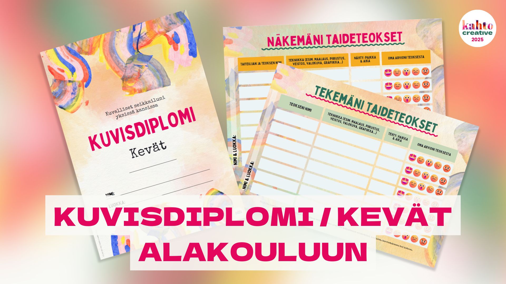 Kuvataidediplomi alakouluun